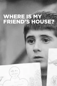 Poster to the movie "Where Is My Friend