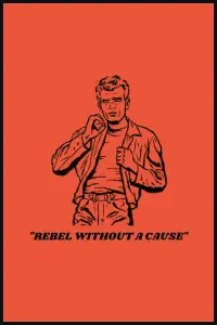 Poster to the movie "Rebel Without a Cause" #121106