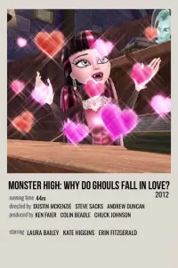 Poster to the movie "Monster High: Why Do Ghouls Fall in Love?" #466889