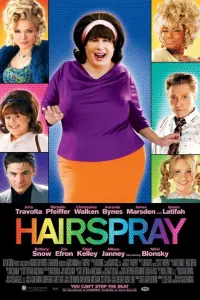 Poster to the movie "Hairspray" #129182