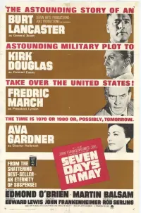 Poster to the movie "Seven Days in May" #359872