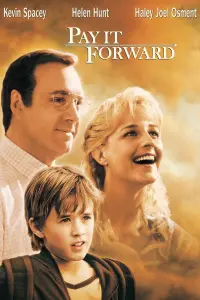 Poster to the movie "Pay It Forward" #224958