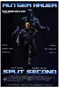 Poster to the movie "Split Second" #140112