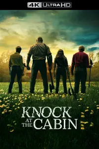 Poster to the movie "Knock at the Cabin" #290289