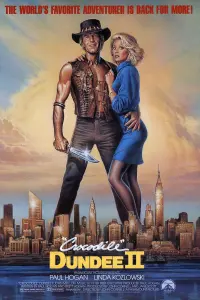 Poster to the movie "Crocodile Dundee II" #126462