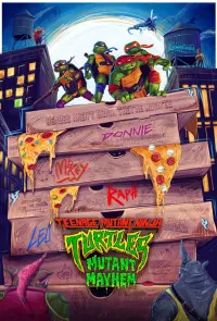 Poster to the movie "Teenage Mutant Ninja Turtles: Mutant Mayhem" #5226