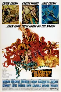 Poster to the movie "The Dirty Dozen" #86441