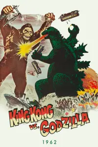 Poster to the movie "King Kong vs. Godzilla" #342936