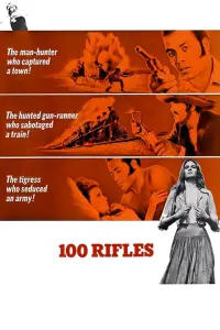 Poster to the movie "100 Rifles" #351501