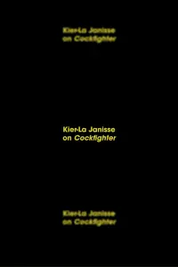 Poster to the movie "Kier-La Janisse on Cockfighter" #608637