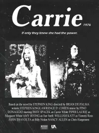 Poster to the movie "Carrie" #372240