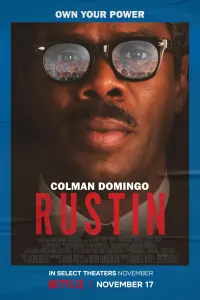 Poster to the movie "Rustin" #60710