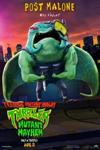 Poster to the movie "Teenage Mutant Ninja Turtles: Mutant Mayhem" #5274