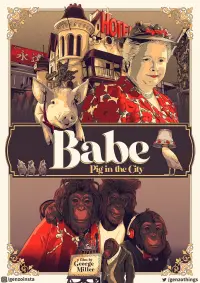 Poster to the movie "Babe: Pig in the City" #389032