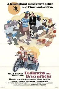 Poster to the movie "Bedknobs and Broomsticks" #96401