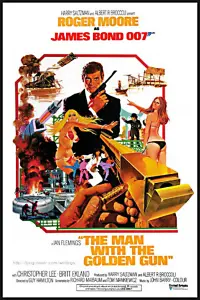 Poster to the movie "The Man with the Golden Gun" #81300