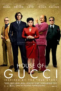 Poster to the movie "House of Gucci" #274770