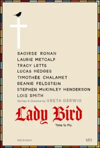 Poster to the movie "Lady Bird" #69045