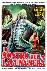 Poster to the movie "Creature from the Black Lagoon" #465808