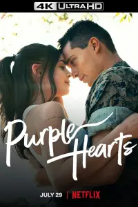 Poster to the movie "Purple Hearts" #20739