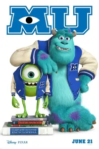 Poster to the movie "Monsters University" #503931