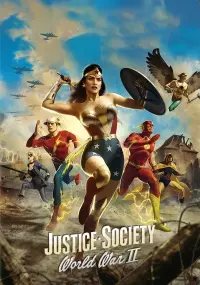 Poster to the movie "Justice Society: World War II" #212536