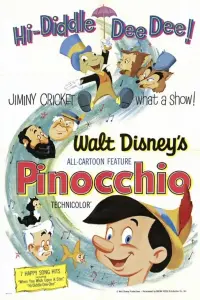 Poster to the movie "Pinocchio" #44229