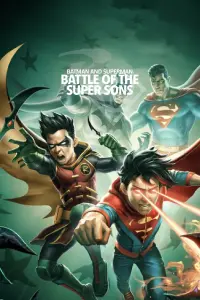 Poster to the movie "Batman and Superman: Battle of the Super Sons" #68931