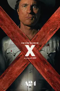 Poster to the movie "X" #169977