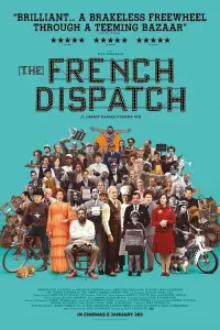 Poster to the movie "The French Dispatch" #92358