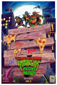 Poster to the movie "Teenage Mutant Ninja Turtles: Mutant Mayhem" #5260