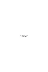 Poster to the movie "Snatch" #186241