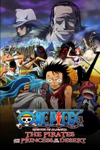 Poster to the movie "One Piece: The Desert Princess and the Pirates: Adventure in Alabasta" #129621