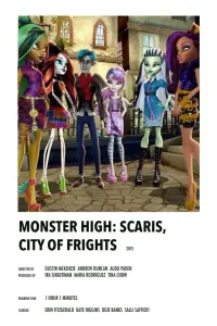 Poster to the movie "Monster High: Scaris City of Frights" #467138