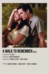 Poster to the movie "A Walk to Remember" #75755