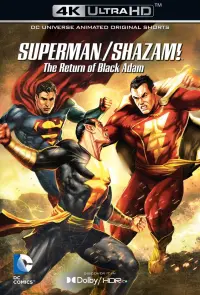 Poster to the movie "Superman/Shazam!: The Return of Black Adam" #96353