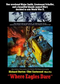 Poster to the movie "Where Eagles Dare" #91816