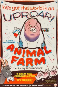 Poster to the movie "Animal Farm" #145522