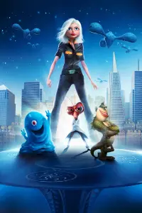 Poster to the movie "Monsters vs Aliens" #488736