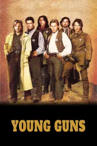 Poster to the movie "Young Guns" #115096