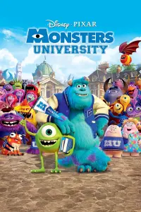 Poster to the movie "Monsters University" #40899