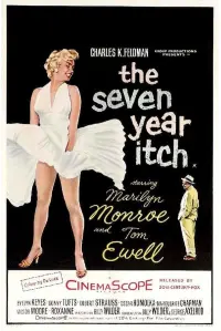 Poster to the movie "The Seven Year Itch" #241948