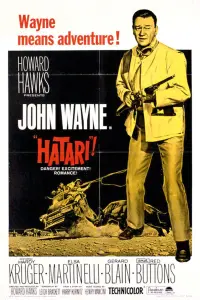 Poster to the movie "Hatari!" #364310