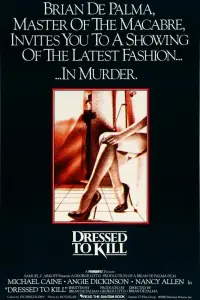 Poster to the movie "Dressed to Kill" #116404