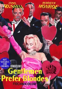 Poster to the movie "Gentlemen Prefer Blondes" #225040