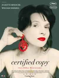 Poster to the movie "Certified Copy" #250668