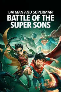 Poster to the movie "Batman and Superman: Battle of the Super Sons" #68930