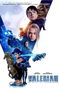 Poster to the movie "Valerian and the City of a Thousand Planets" #39794