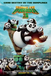 Poster to the movie "Kung Fu Panda 3" #37414