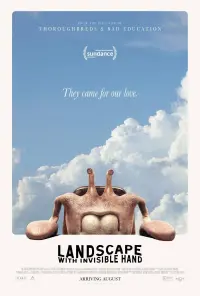 Poster to the movie "Landscape with Invisible Hand" #28477